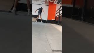 Trying to switch back 180 and doing a kickflip [upl. by Soilisav]