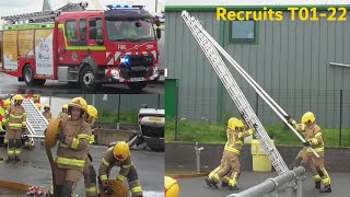 Cumbria Fire amp Rescue Recruits T0122 Pass Out Parade July 2022 [upl. by Knarf]