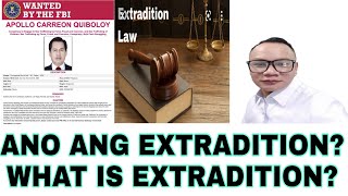 ANO ANG EXTRADITIONWHAT IS EXTRADITION ROD ISNAGTV [upl. by Joseph]