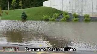 September 22 2016 Owatonna Flooding [upl. by Attehcnoc893]