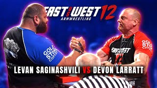 DEVON LARRATT vs LEVAN SAGİNASHVİLİ  EAST VS WEST 12 World Title Match official video [upl. by Hosbein892]