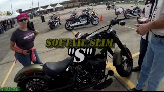 2016 HarleyDavidson Softail Slim quotSquot  First Impressions [upl. by Kaufman]