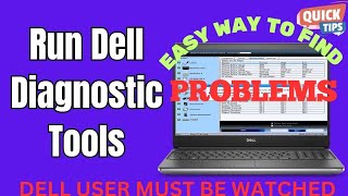 How to Run Diagnostics test on Dell laptop  Troubleshoot Blue Screen Error  supertechlrc [upl. by Cardew368]