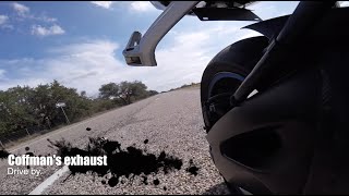 GSXR 600 exhaust Stock vs Coffmans [upl. by Kask]