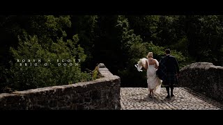 Summer Wedding at Ayrshires Brig O Doon House Hotel [upl. by Nnayelhsa]