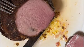 Smoked Venison Roast w easy dry rub [upl. by Tyrrell]