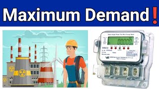 मैक्सिमम डिमांड क्या होता है  What is MD Maximum demand hindi  How work MD power electrical [upl. by Binette]