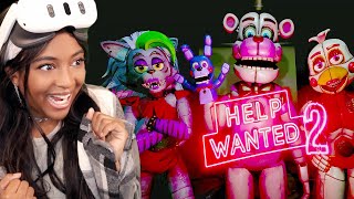 FNAF VR Help Wanted 2 IS OUT and I LOVE IT 1 [upl. by Ahcrop661]