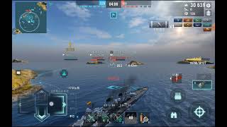 World of Warships Blitz  Tier 7 Spanish Cruiser Asturias 03 [upl. by Ennaeed479]