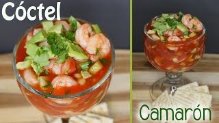 Cóctel de Camarón  Receta  Mi Cocina Rápida [upl. by Anaujahs708]