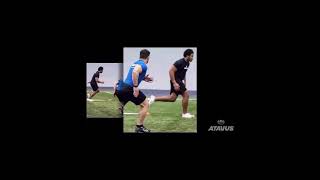 Atavus Football  Close amp Gather Drill [upl. by Nebeur201]