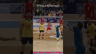 What a difance  volleyballjump shakeel volleyballchallenge volleyballskills viralvideo volley [upl. by Inobe]