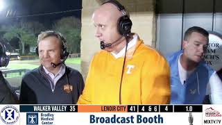 MixTVtv Rivalry Game Walker Valley vs Lenoir City [upl. by Notgnilra]