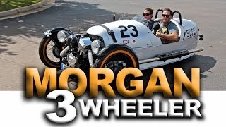 Morgan 3 Wheeler Wows at 2013 Euro Fest Auto Show [upl. by Okomot]