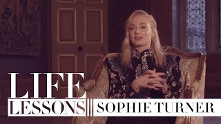 Sophie Turner on saying goodbye to Sansa Stark and advice from Priyanka Chopra  Life Lessons [upl. by Yllor740]