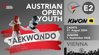 2024 Austrian Open Youth  Day 2  Court 1 Part 2 [upl. by Joh]