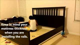 Assembling an IKEA HEMNES Bed [upl. by Tahmosh883]