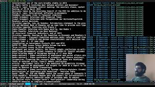 Emacs ELFEED demo [upl. by Darmit102]