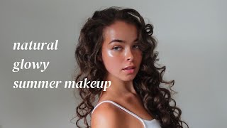 My everyday natural amp glowy makeup tutorial [upl. by Sokem]