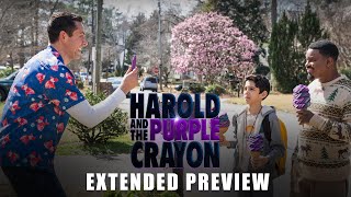 HAROLD AND THE PURPLE CRAYON – Extended Preview [upl. by Atinek134]