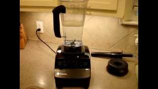 Vitamix Demo  How to Clean the Vitamix 5200 Blender  Antioxidantfruits [upl. by Lachus354]