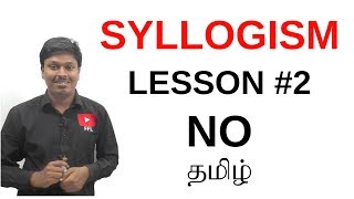 SYLLOGISM LESSON2TAMIL NO [upl. by Arvad192]