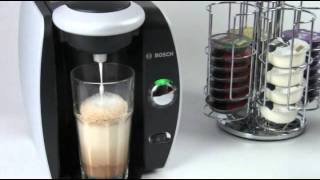 How To Make a Latte with Tassimo T Discs and Milk Frother [upl. by Sefton4]