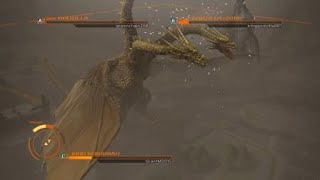 King Ghidorah vs Godzilla legendary and Godzilla Heisei Kinggodzilla rage quits [upl. by Odrick306]