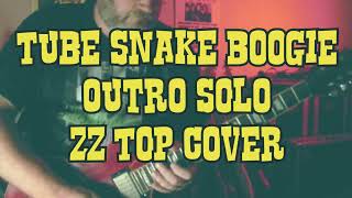 Tube Snake Boogie ZZ Top Outro Solo Classic Solos 6 [upl. by Will]