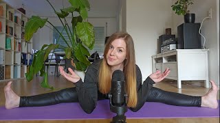 ASMR fiiinally another talk to you in the split [upl. by Leahcimnaes]