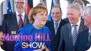 Angela Merkel betritt Neuland  Die Martina Hill Show  SAT1 TV [upl. by Tymothy]