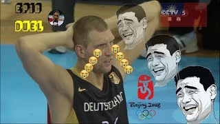 Yao Ming vs Dirk Nowitzki Beijing Olympics Full Duel Highlights 160808 Yao25 Dirk24 1080p [upl. by Syhr665]