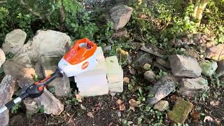 Stihl KMA 200R Kombi Motor Disappointing battery life [upl. by Areemas]