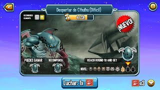 Monster Legends l Mazmorra Despertar de Cthulhu Dificil l Recompensa Monstruo Cthulhu [upl. by Nnylecoj]