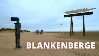 endlose Strände von Blankenberge und Knokke in Belgien [upl. by Jobey]