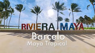 Explore The Stunning Barcelo Maya Tropical In Mexicos Riviera Maya In 4k  2024 Travel Vlog [upl. by Yousuf361]