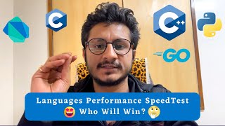 Who Will Win C C Dart Python or GoLang in this Programming Performance Speed Test [upl. by Eralc]