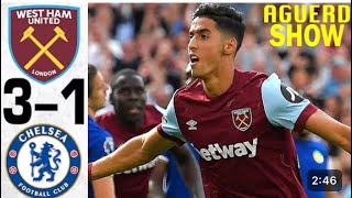 West Ham vs Chelsea 3 1  All Goals amp Highlights 2023🔥 Aguerd [upl. by Metah]