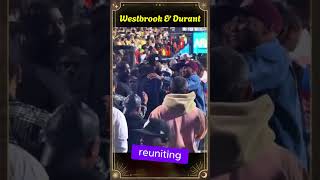 Russell Westbrook amp Kevin Durant reunited [upl. by Bussey]