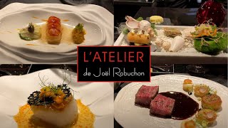 LAtelier de Joel Robuchon  Las Vegas Fine Dining  8Course Tasting Menu [upl. by Richman]