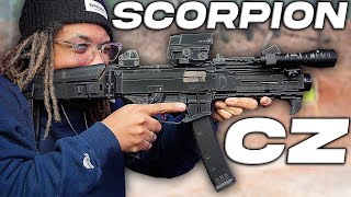 CZ Scorpion EVO 3 Plus Pistol Full Setup  The BEST Gun For Home Defense [upl. by Kirbie918]