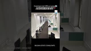 Commercial Office Lease  ANDHERI EAST📍 [upl. by Andromede]