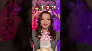 ASMR in different countries asmr asmrsounds asmrrelax asmrsleep relax tingles whispers [upl. by Manda]