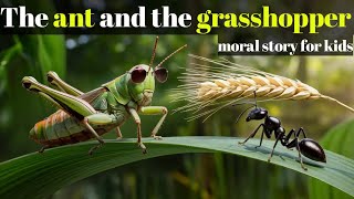 The Ant and the Grasshopper  Moral Story in English [upl. by Cami]