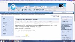 Creating base project  System Workbench for STM32  downloading and installation  STM32F4  Part 1 [upl. by Oicam251]