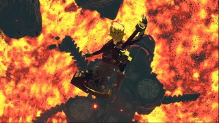 Goron Linkle against Fireblight Ganon  BOTW  Vah Rudania cutscenes  Legend of Linkle [upl. by Essyla]