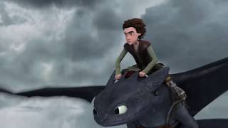 Battling The Screaming Death  Dragons Defenders of Berk CLIP  How to Train Your Dragon TV Series [upl. by Otrebire506]