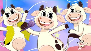 LA VACA LOLA Y SUS MEJORES CANCIONES PARA BAILAR Canciones infantiles  Toy Cantando [upl. by Monjan]