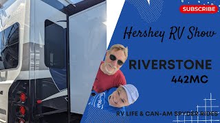 Riverstone Legacy 442MC Tour Hershey RV Show 2023 Full time RVer [upl. by Negeam807]