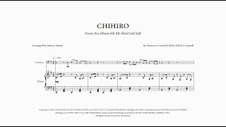 CHIHIRO  Billie Eilish  TROMBONE AND PIANO SHEET MUSIC PDF  Arrangify [upl. by Ansilma]